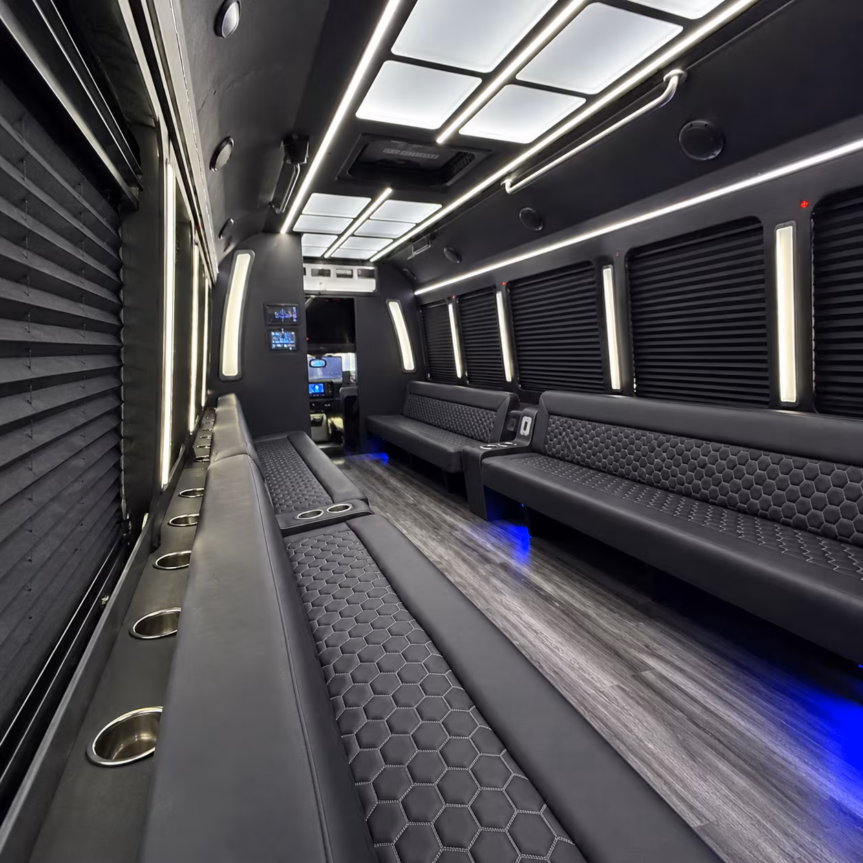 manteca party bus rentals inside